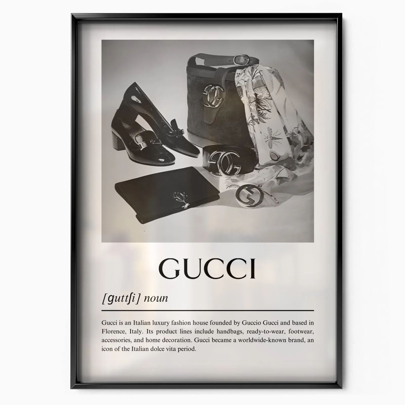 Gucci History poster