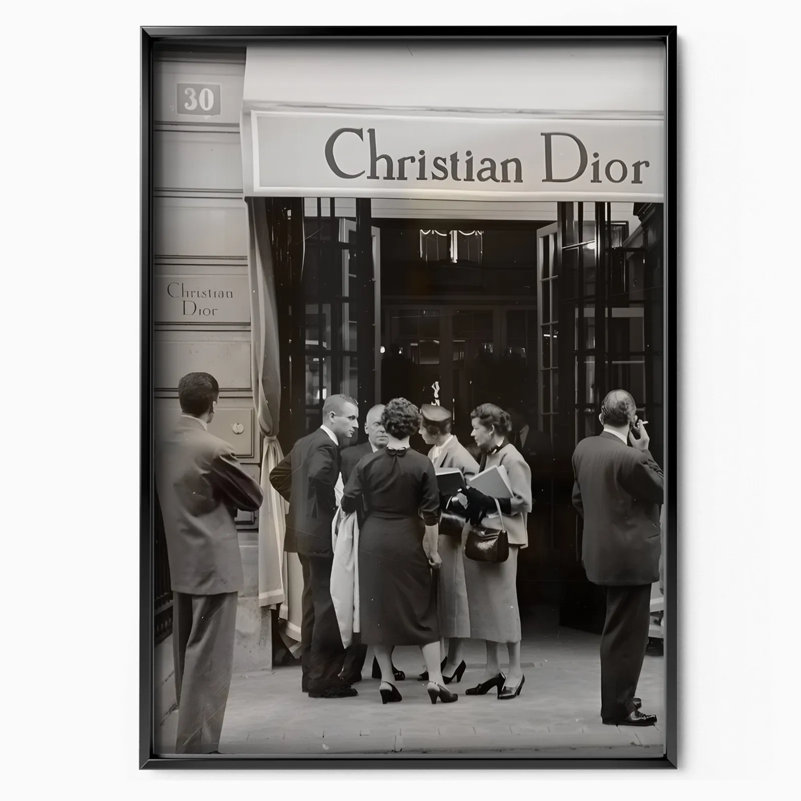 Dior Vintage poster, museum grade matte print
