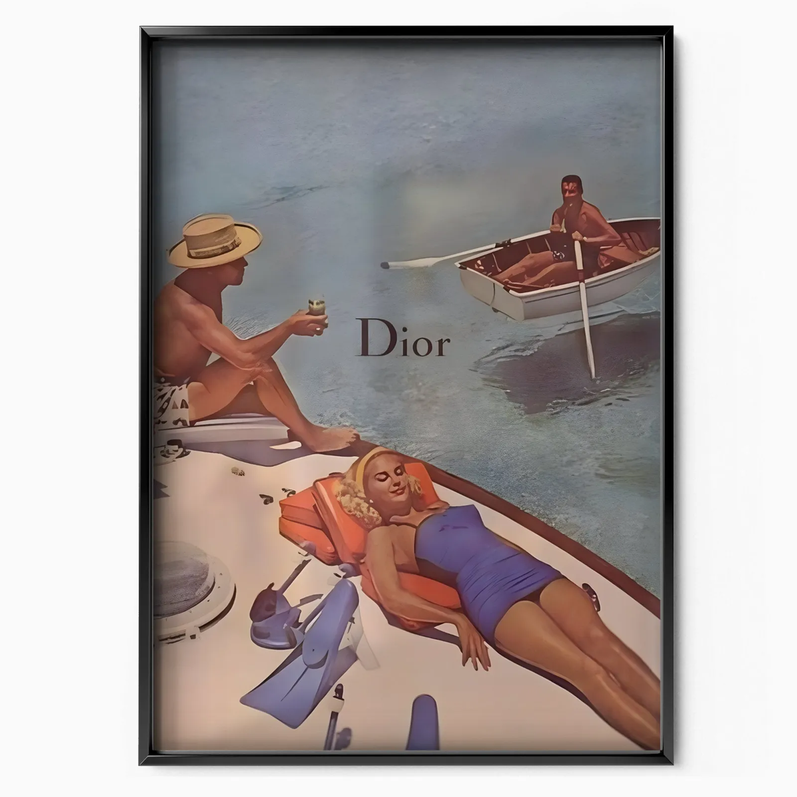 Vintage Elegance poster, museum grade matte print