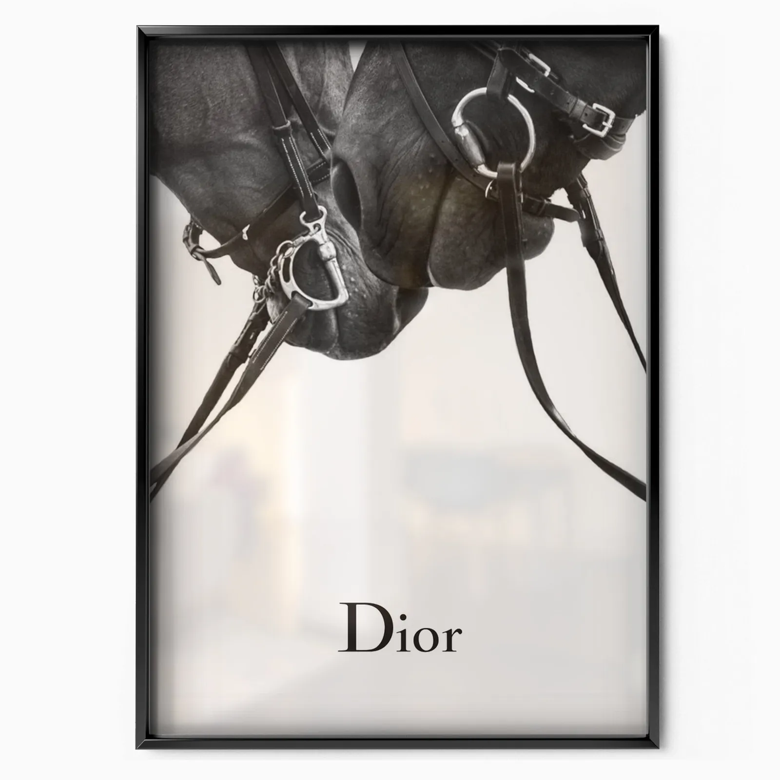 Equestrian Elegance poster, museum grade matte print