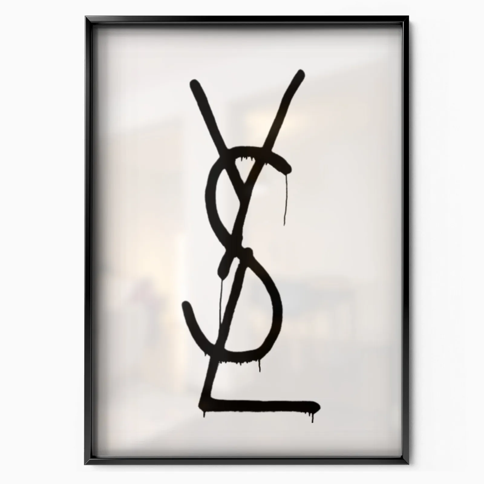 Fashion House Art poster, museum grade matte print
