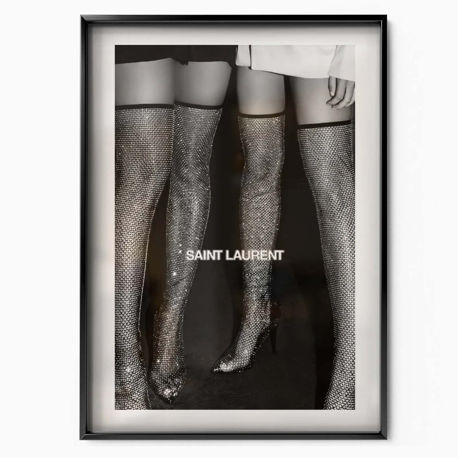 Yves Saint Laurent Night poster, museum grade matte print