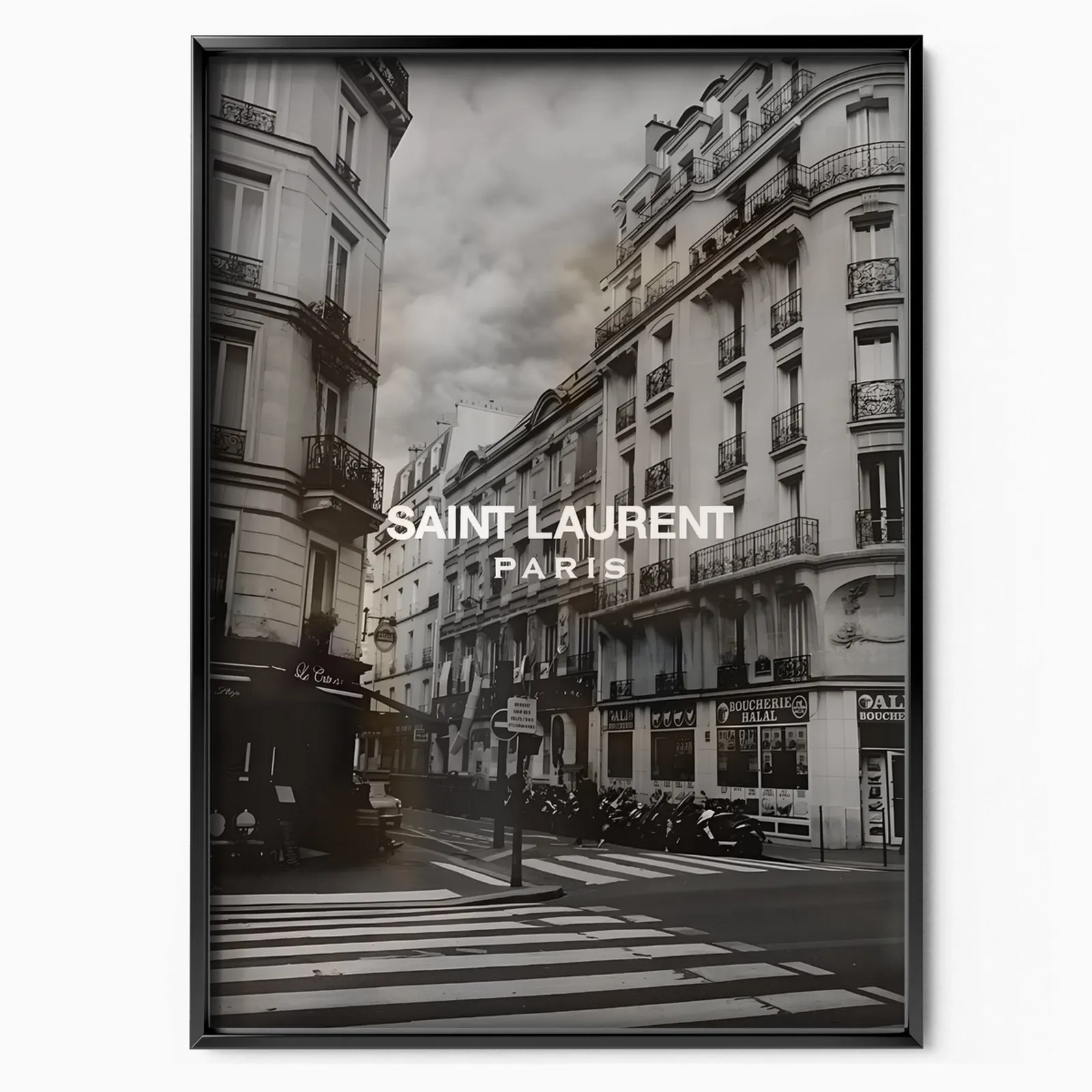 Parisian Couture poster, museum grade matte print