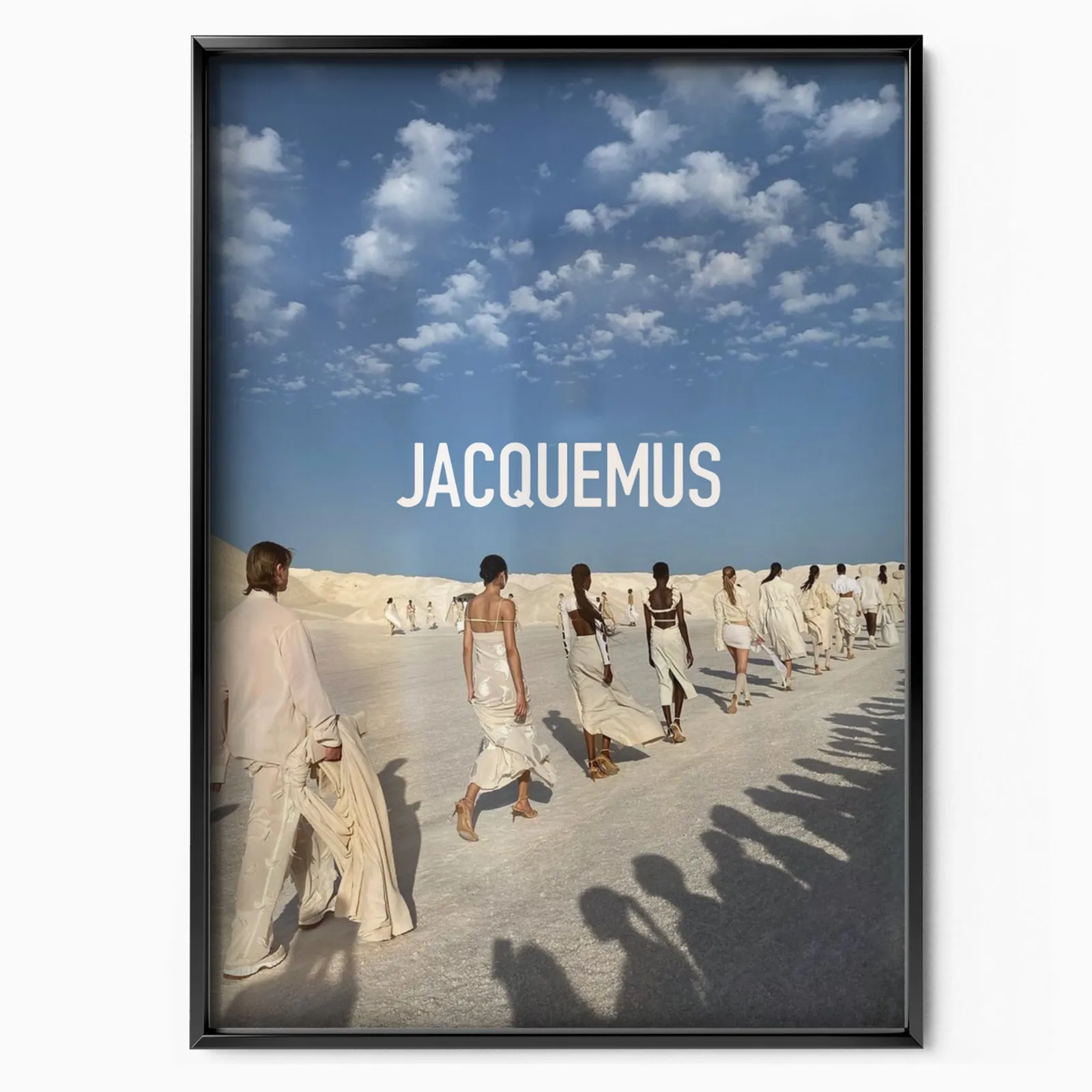 Runway Elegance poster, museum grade matte print