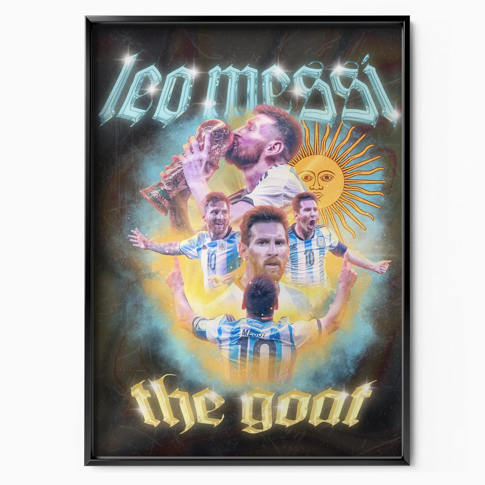Messi Retro poster