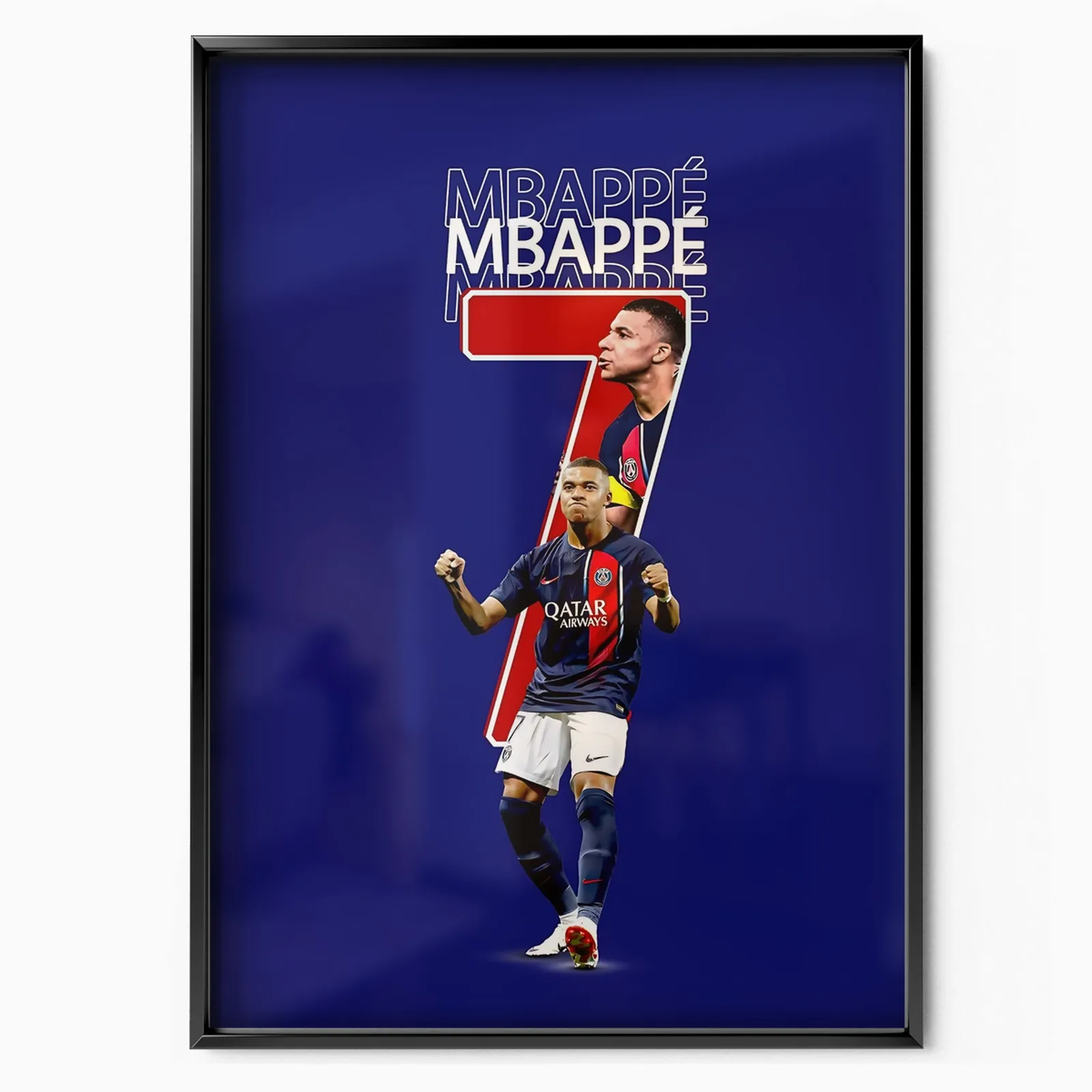 Kylian Mbappe 7 poster