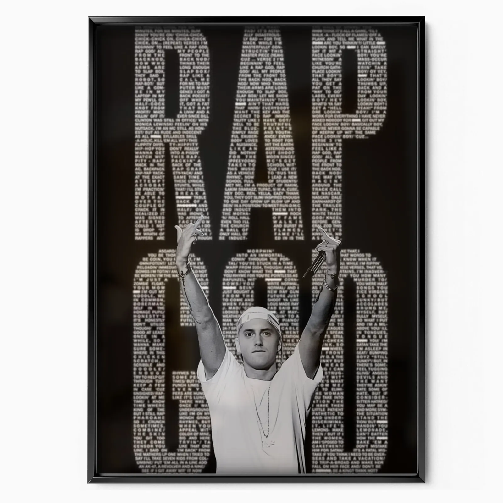 Rap God poszter, matt, múzeumi minőségű nyomat