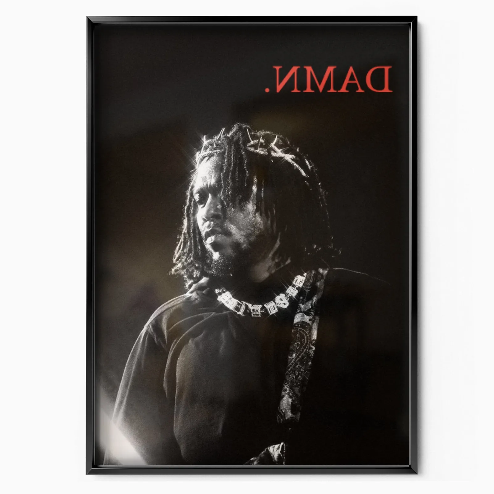 B&W Portrait poster, museum grade matte print
