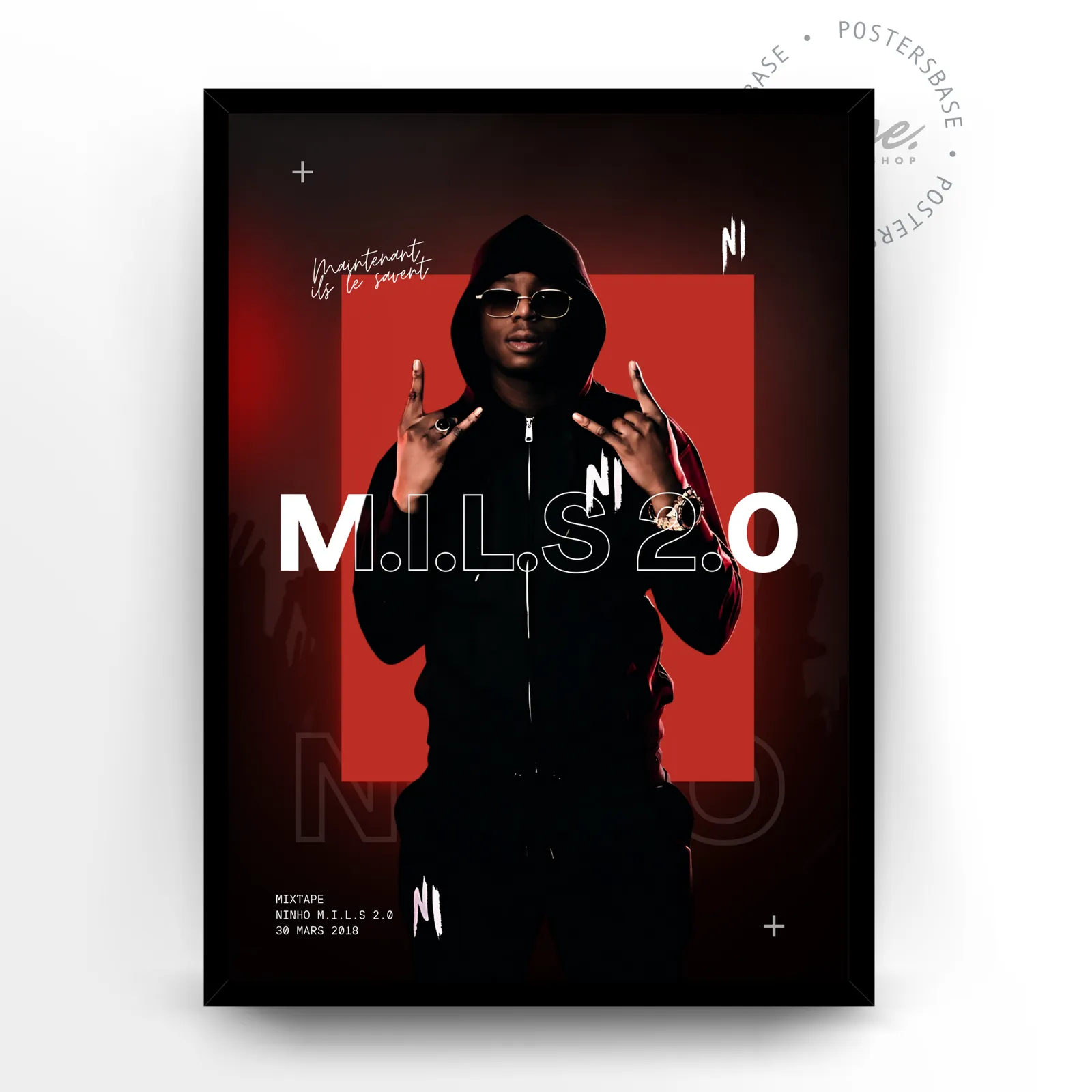 Ninho M.I.L.S 2.0 Exclusive poster, museum grade matte print