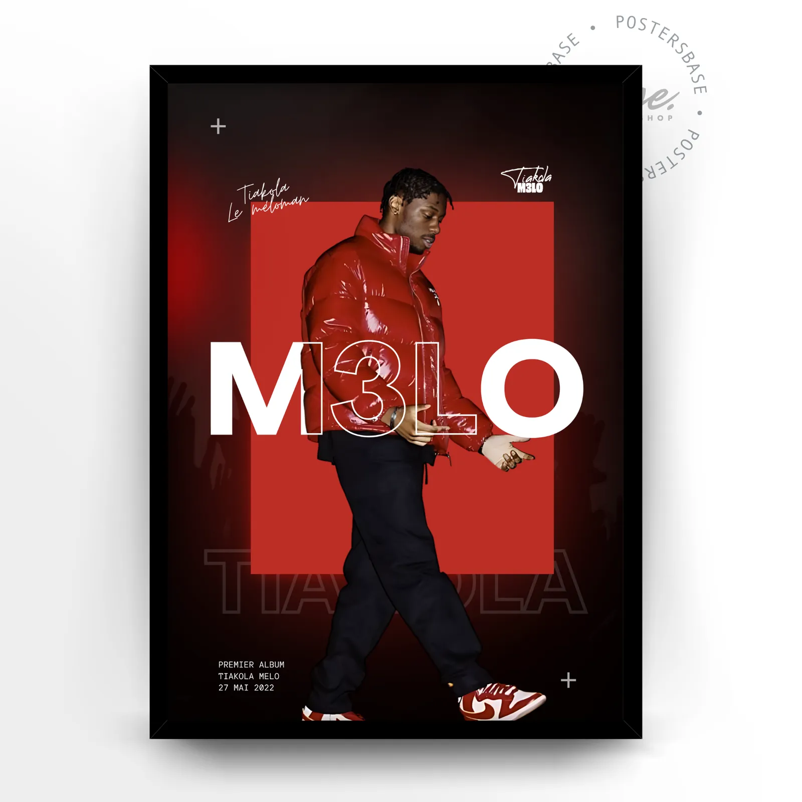Tiakola Mélo Exclusive poster, museum grade matte print