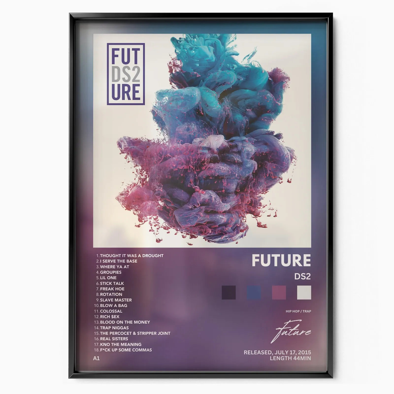 Future 'DS2' poster, museum grade matte print