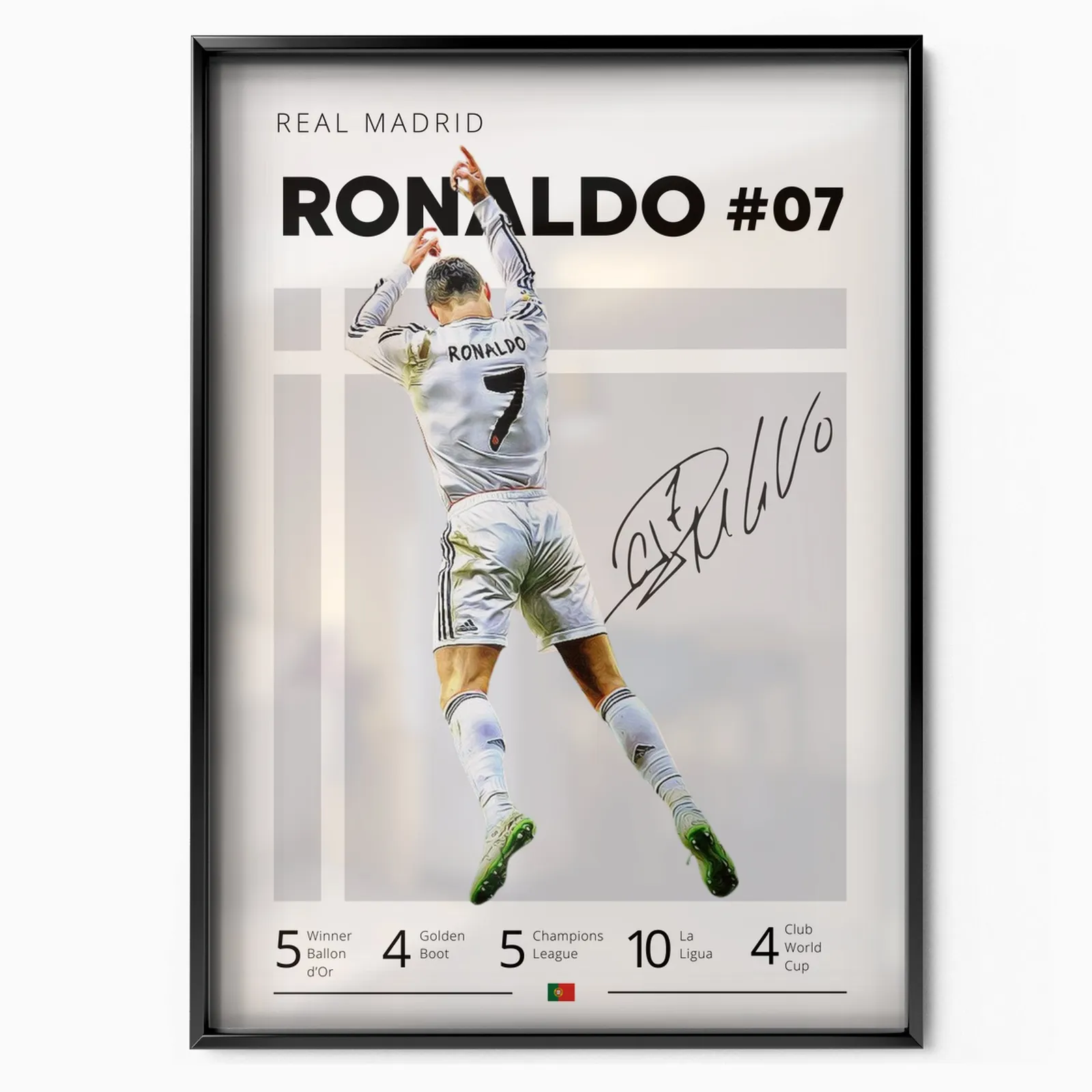 Football Icon poster, museum grade matte print