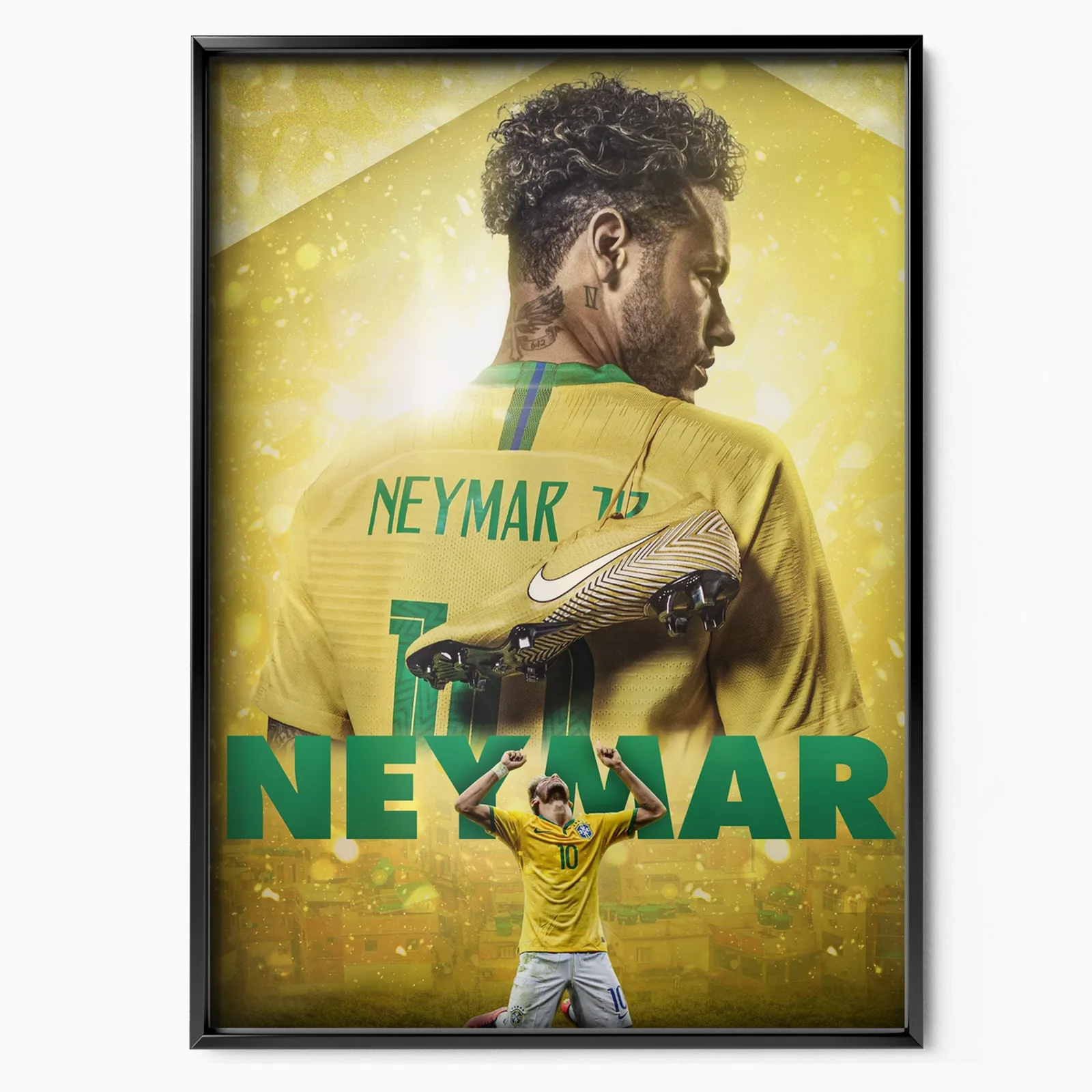 Neymar 10 poster