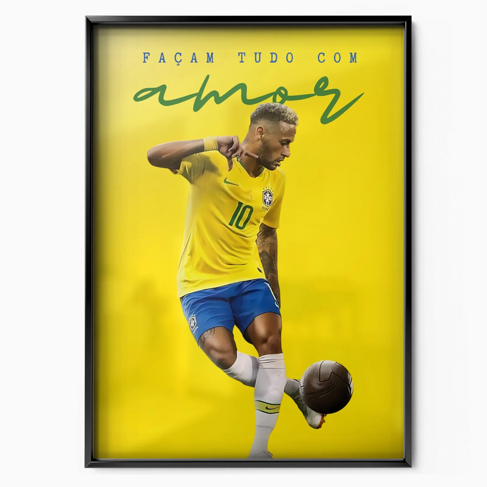 Neymar Brazil poster