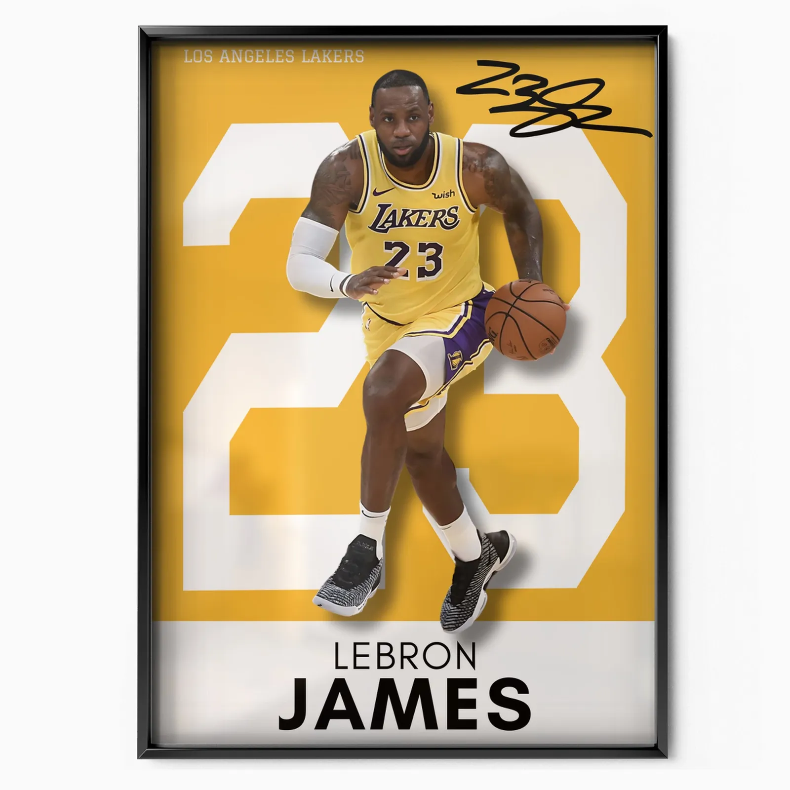 Basketball Legend poster, museum grade matte print