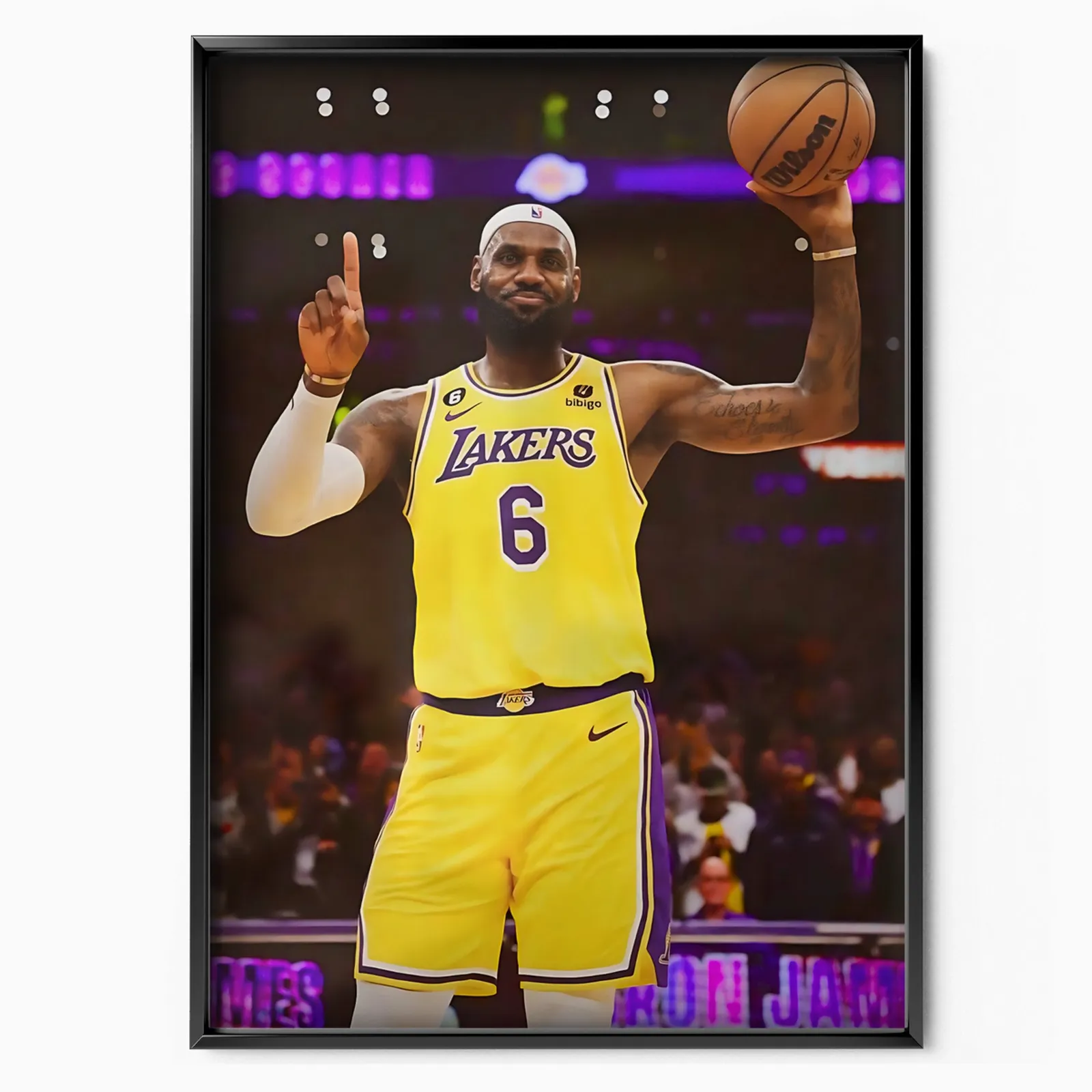 Basketball Legend poster, museum grade matte print
