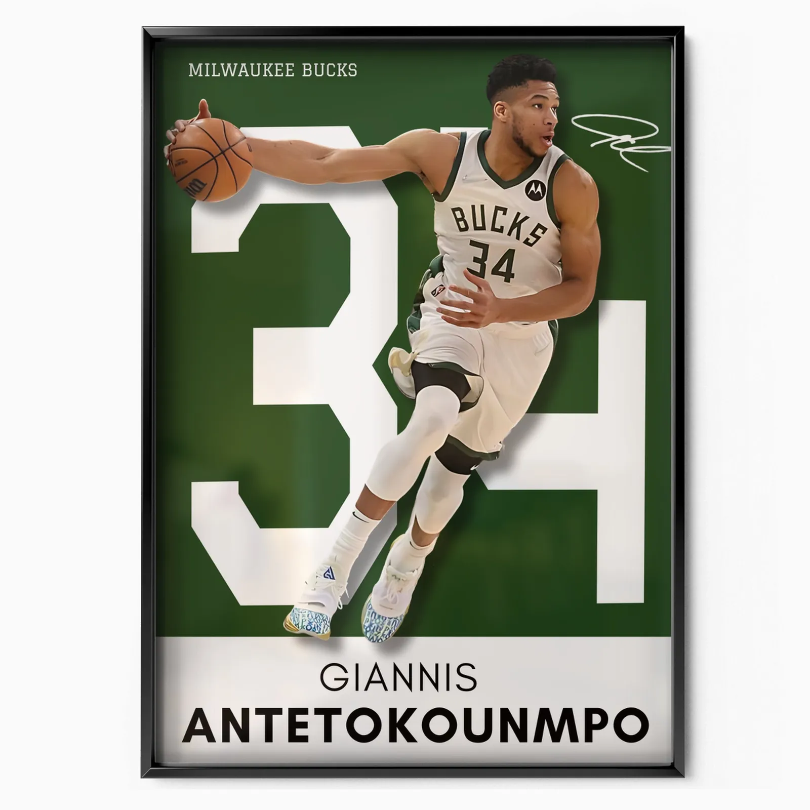 Basketball Legend poster, museum grade matte print