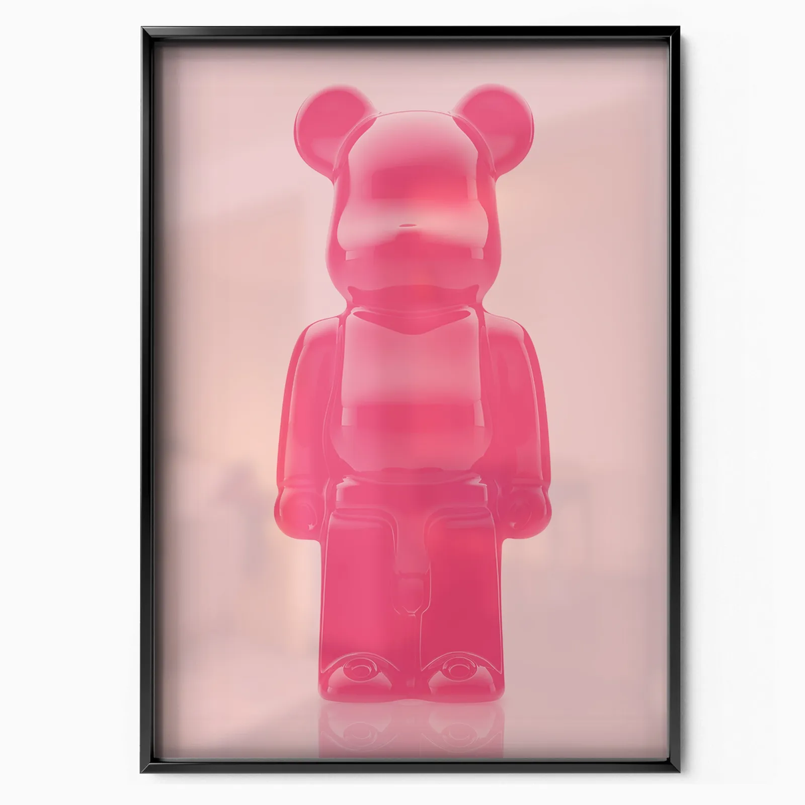 Toy Figure Pink poster