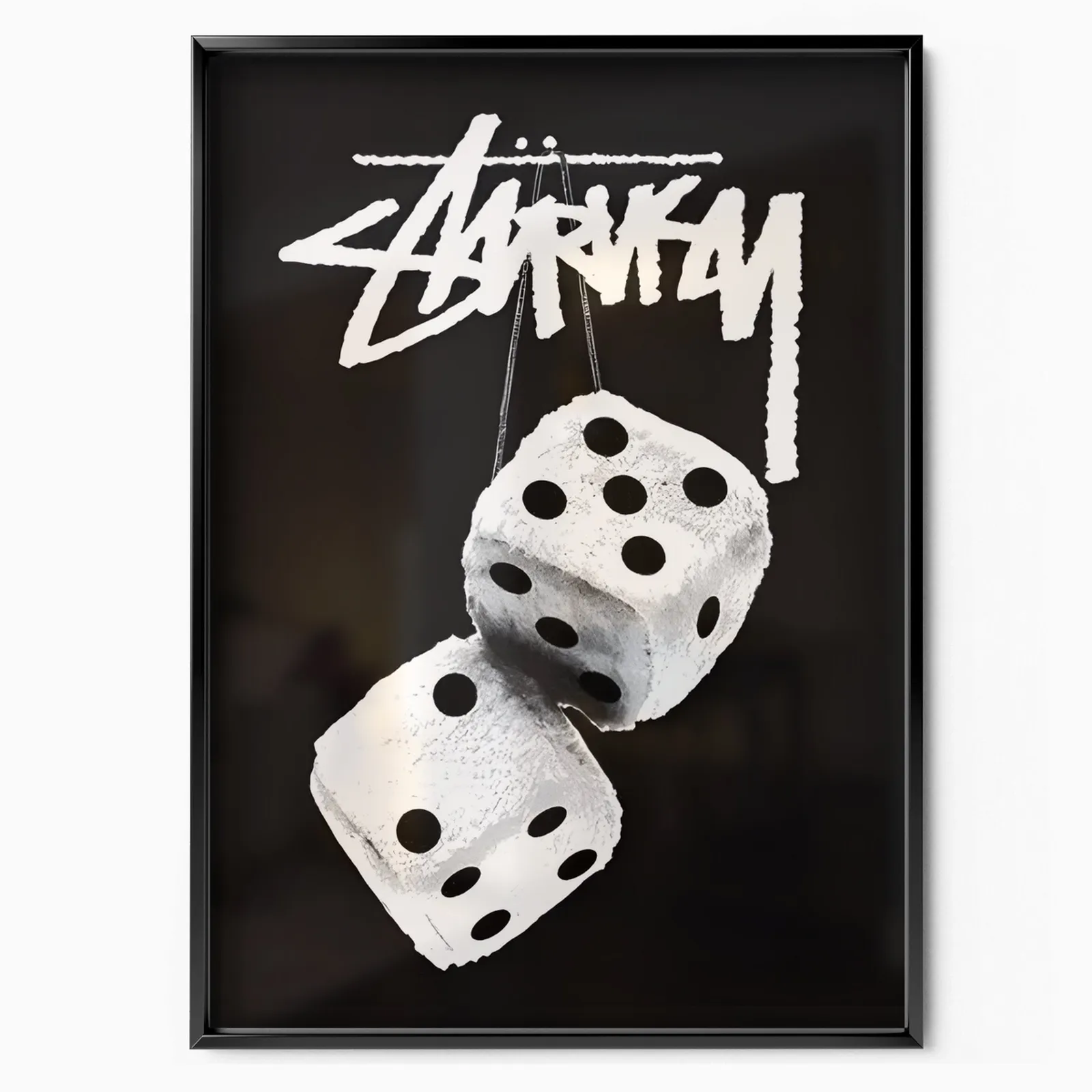Dices poster, museum grade matte print
