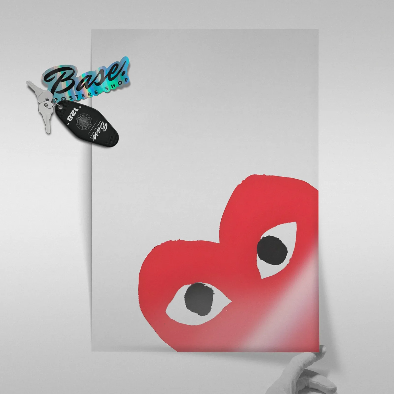 Posters Comme des Garçons Heart - Only €11.95 – Posters Base