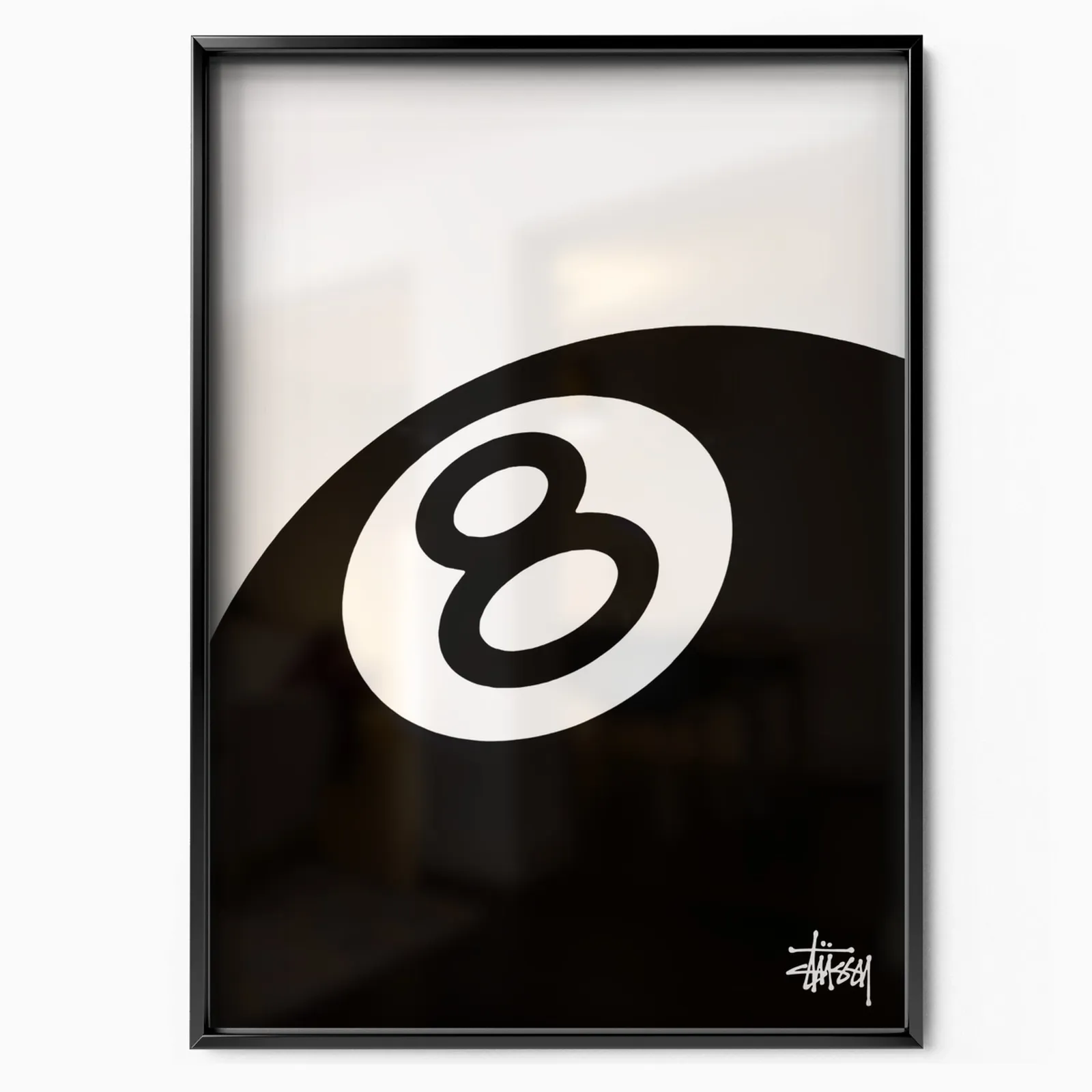 8 Ball poster, museum grade matte print