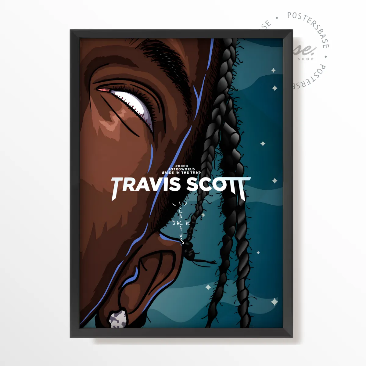 Legend Art poster, museum grade matte print