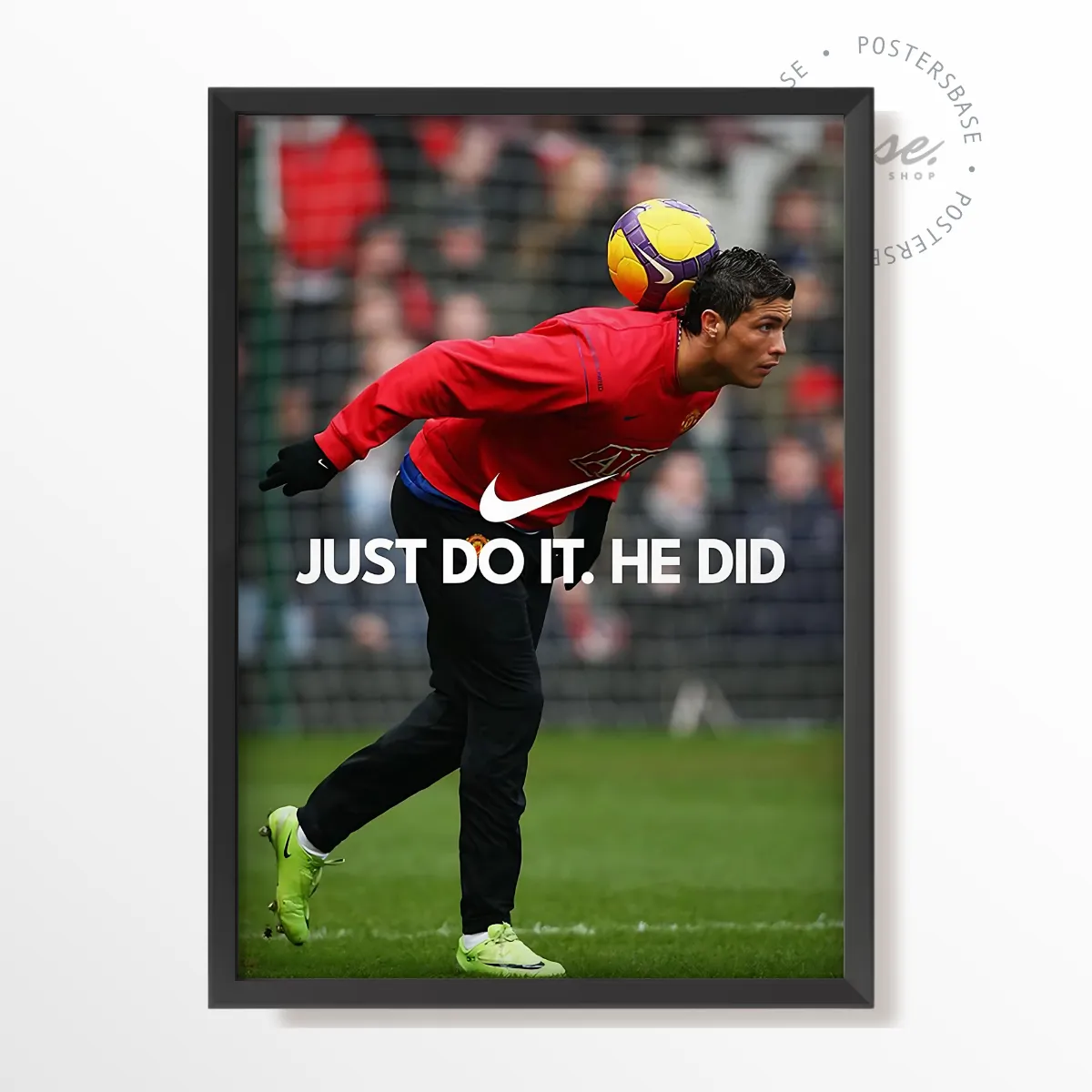He Did poster, museum grade matte print