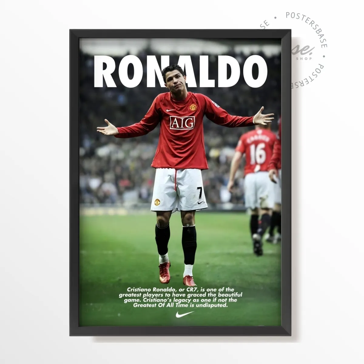 Football Icon poster, museum grade matte print