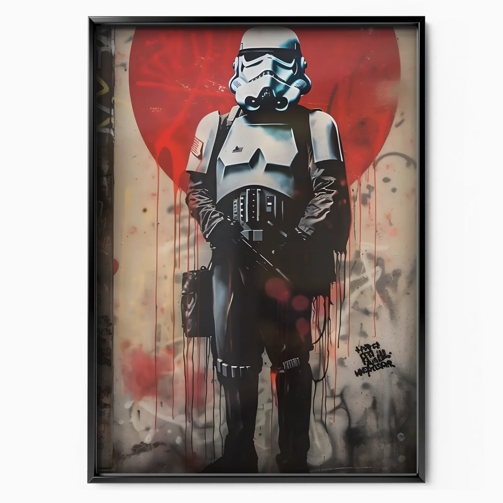 Stormtrooper Graff poster