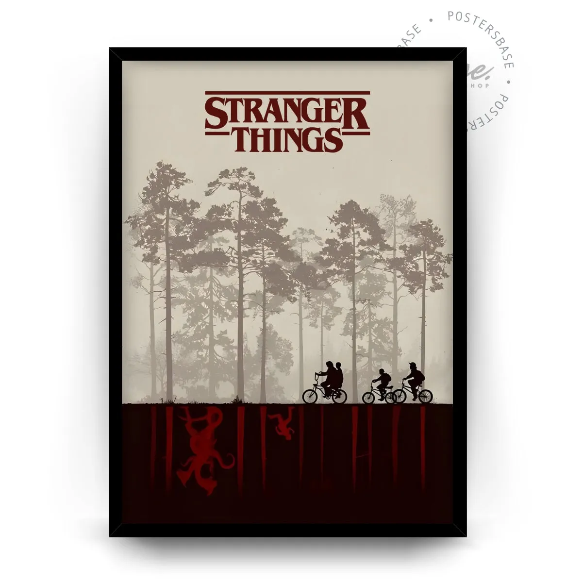 Eighties Sci-Fi Woods poster, museum grade matte print