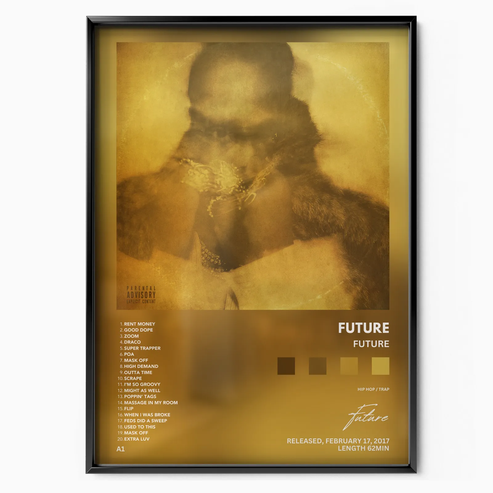 Future 'Future' poster, museum grade matte print