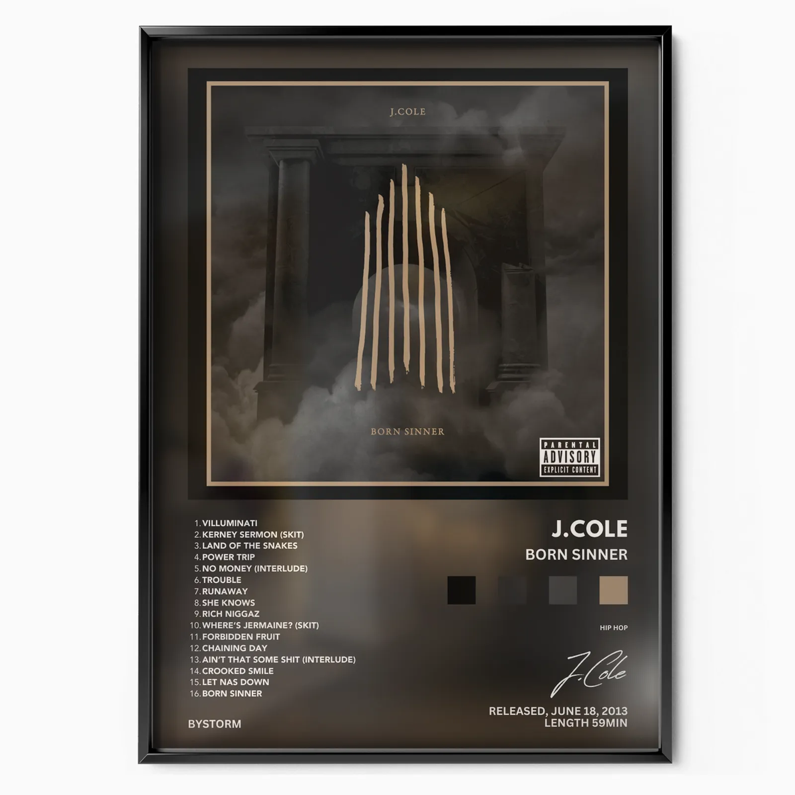 Born Sinner poster