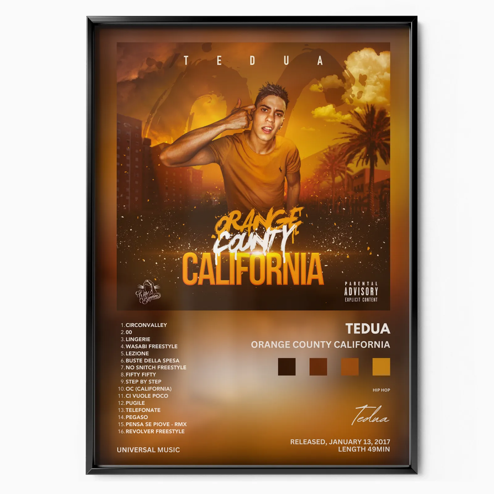 Orange County California poster