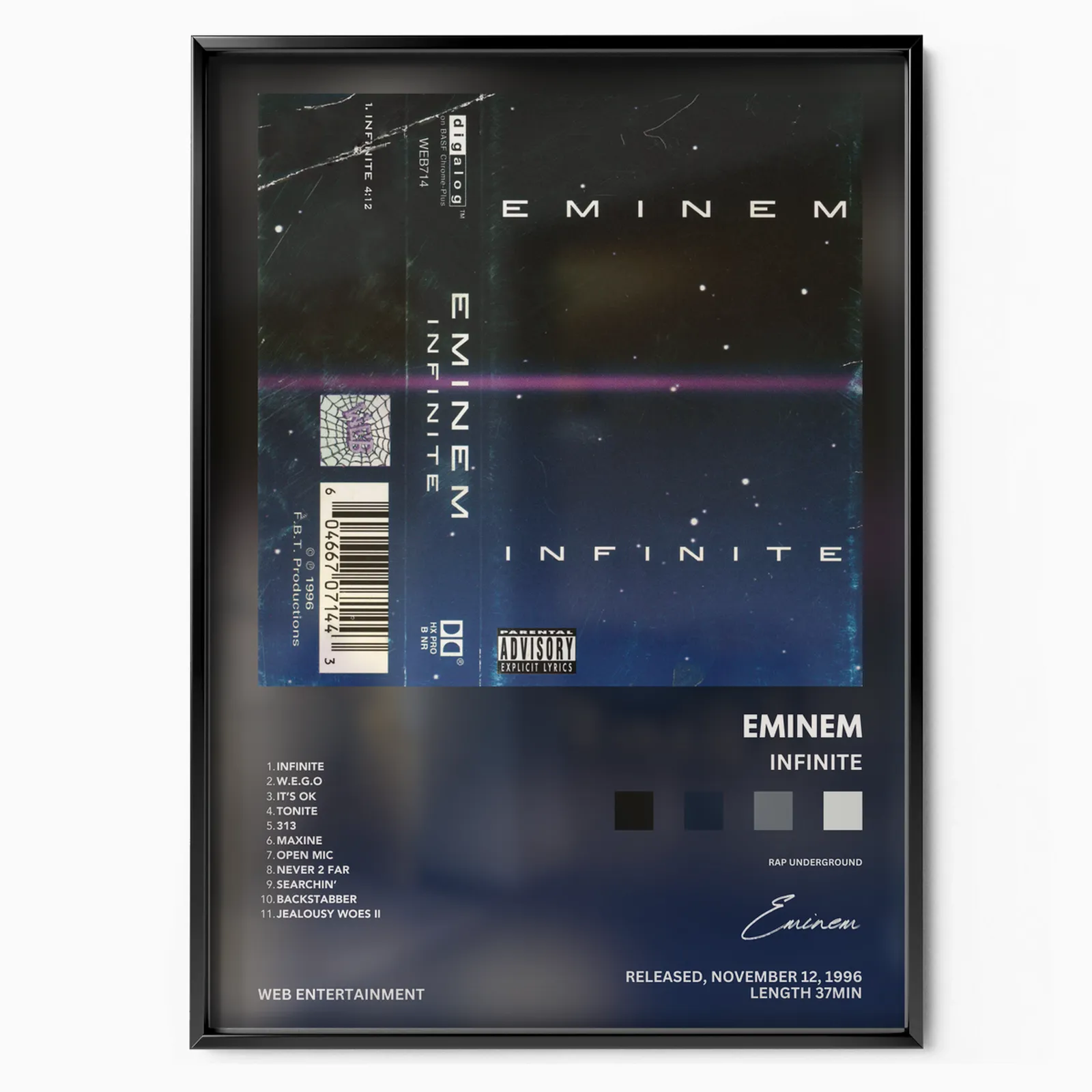 Infinite Album poszter, matt, múzeumi minőségű nyomat