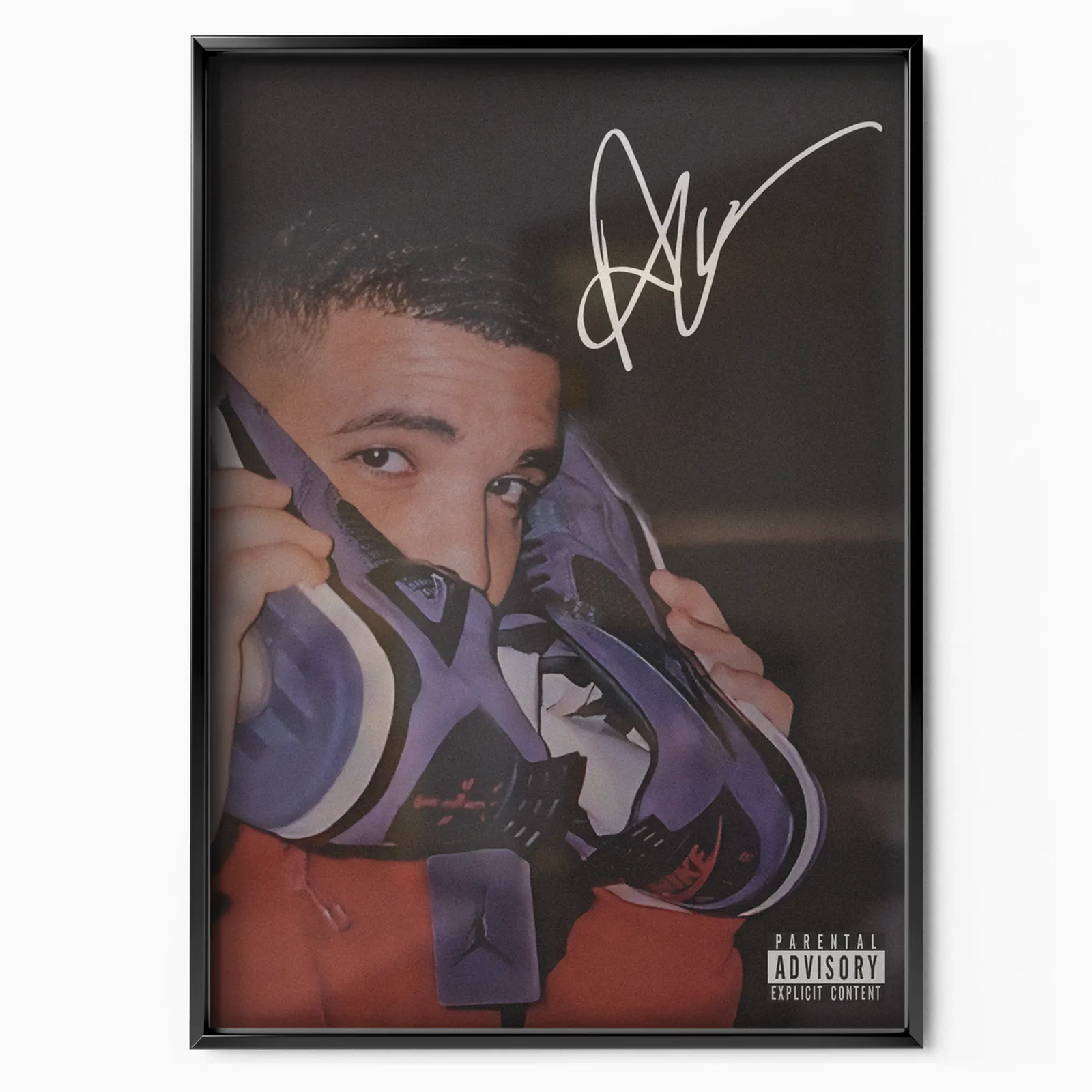 Drake Autograph poster, museum grade matte print