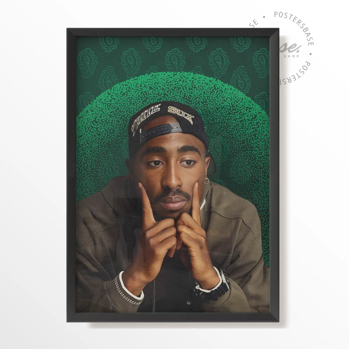 Thug Life Portrait poster, museum grade matte print