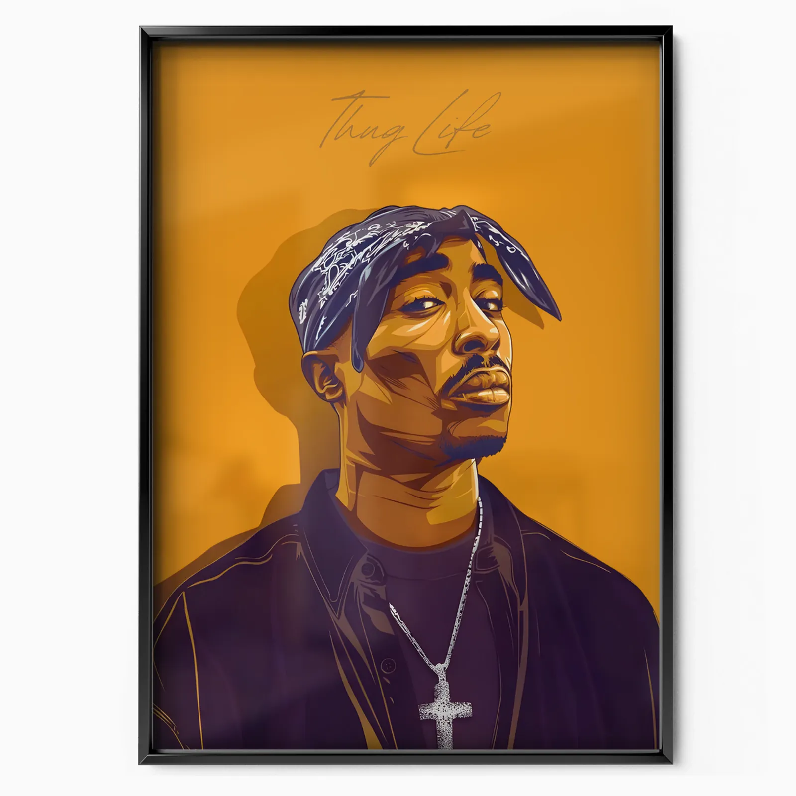 Thug Life poster, museum grade matte print