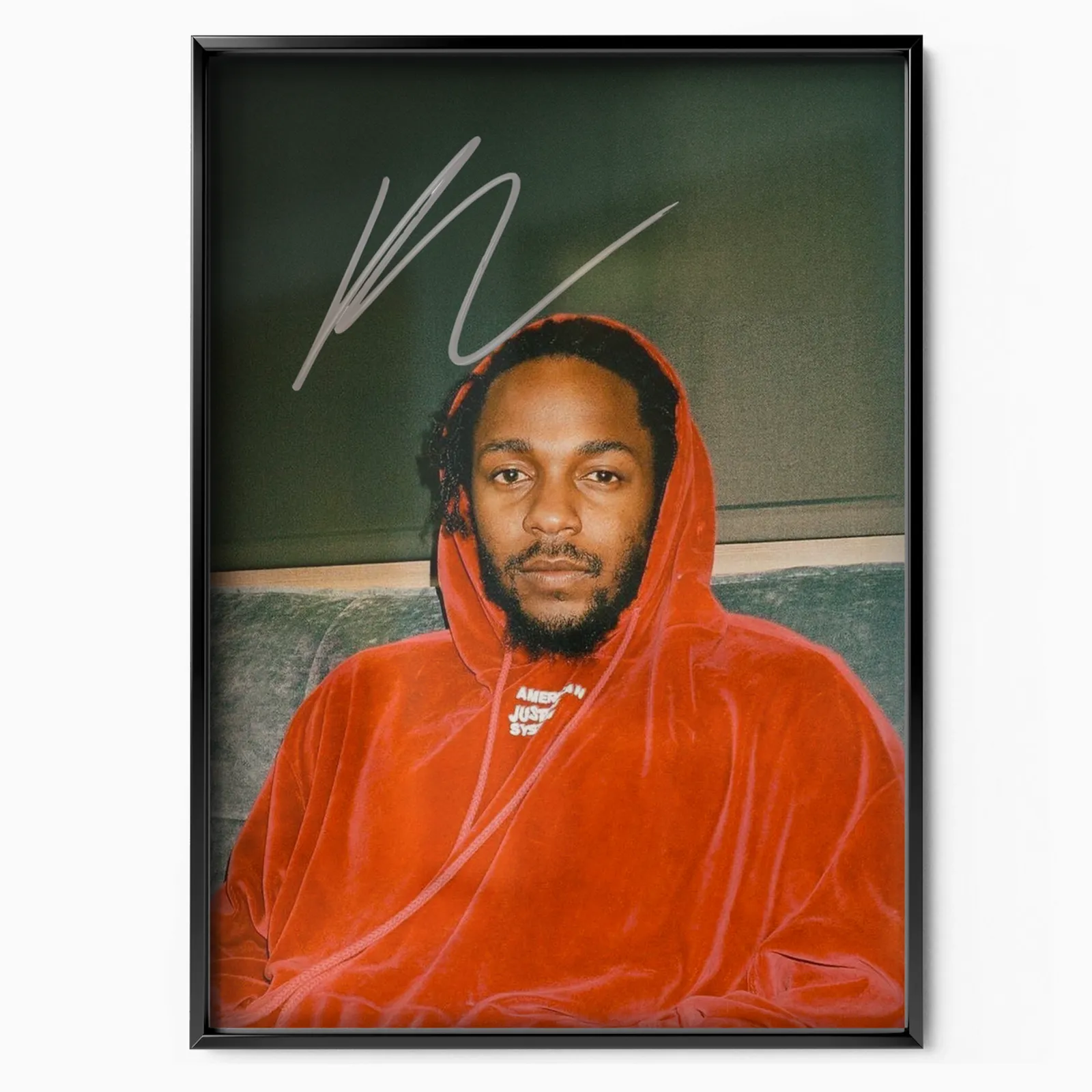 Kendrick Lamar Autograph poster, museum grade matte print