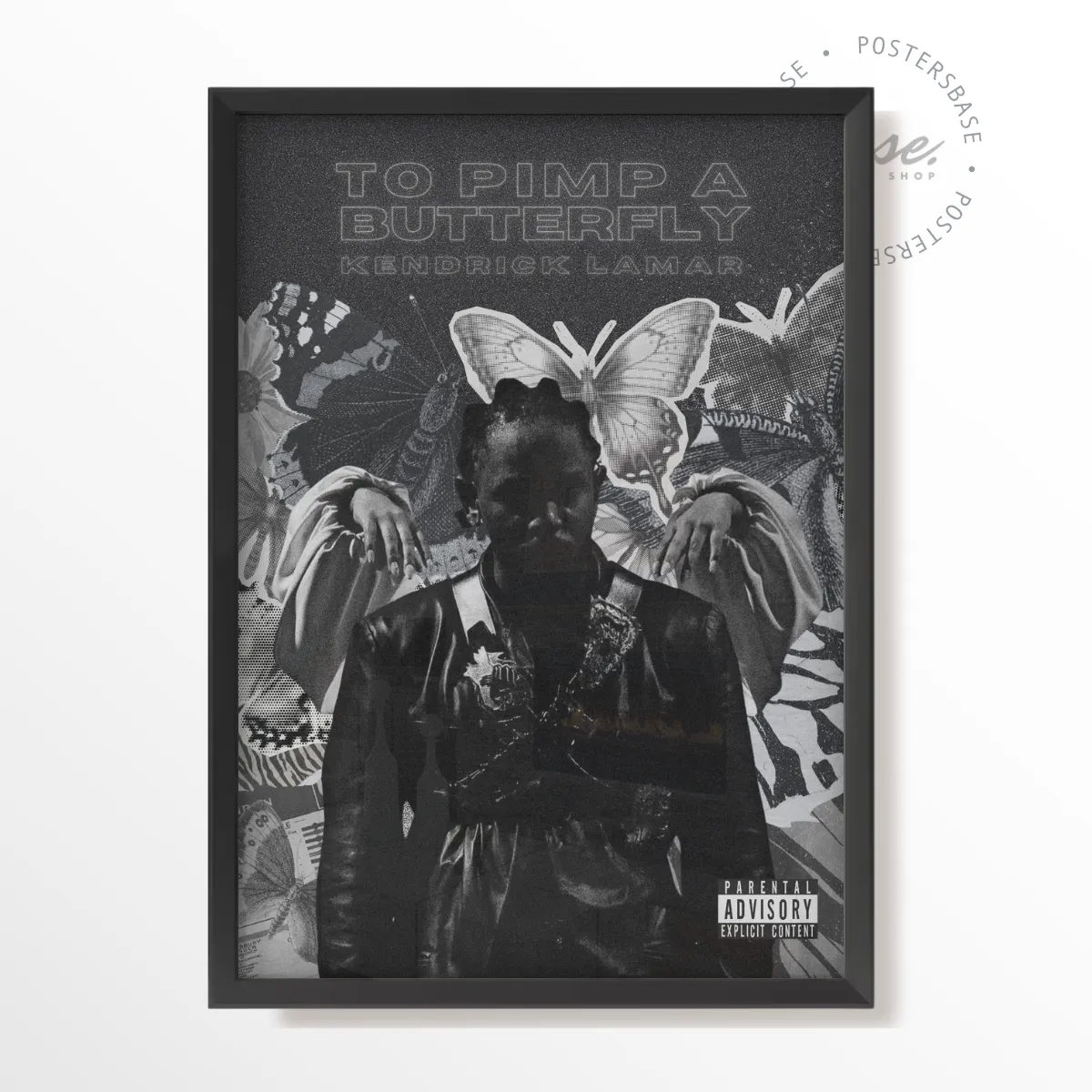 Kendrick Lamar Collage poster, museum grade matte print