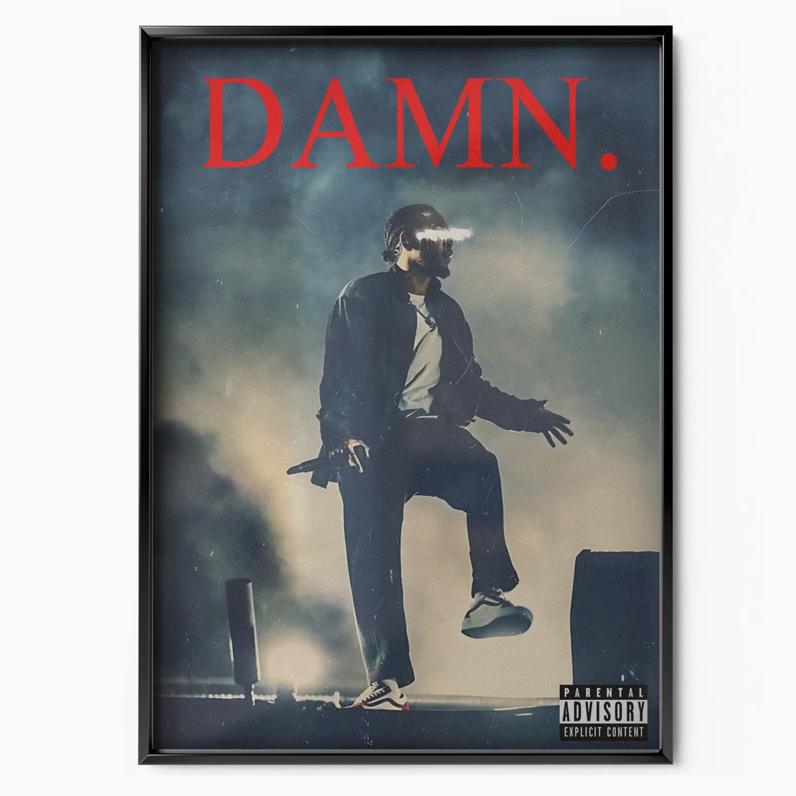 Kendrick Lamar Damn Concert poster, museum grade matte print