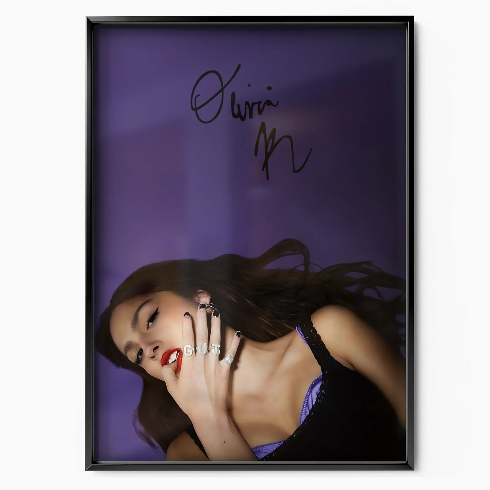 Olivia Rodrigo Guts Cover poster, museum grade matte print