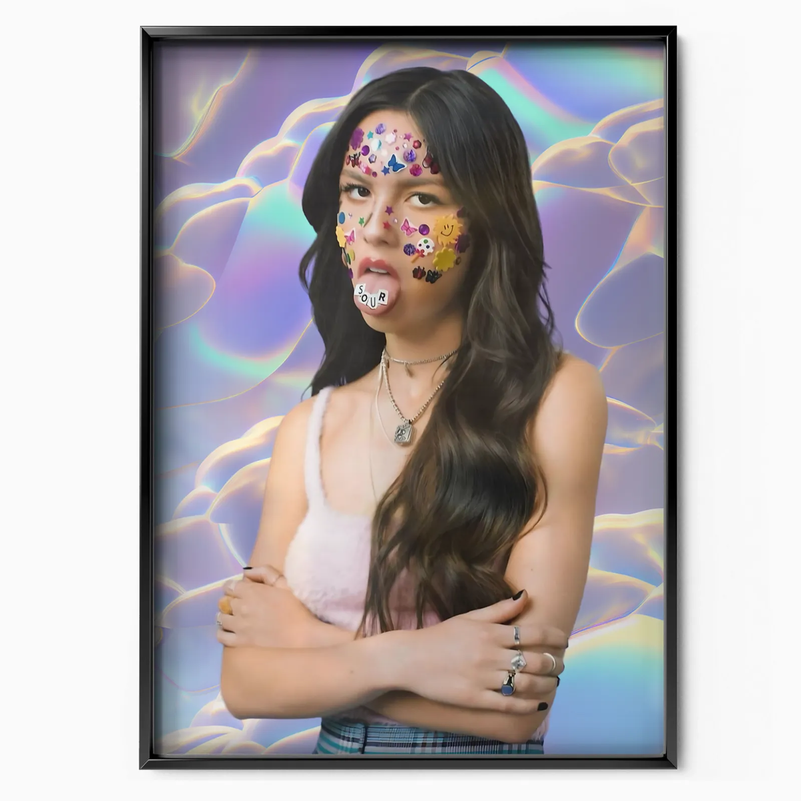 Olivia Rodrigo Sour Cover poster, museum grade matte print