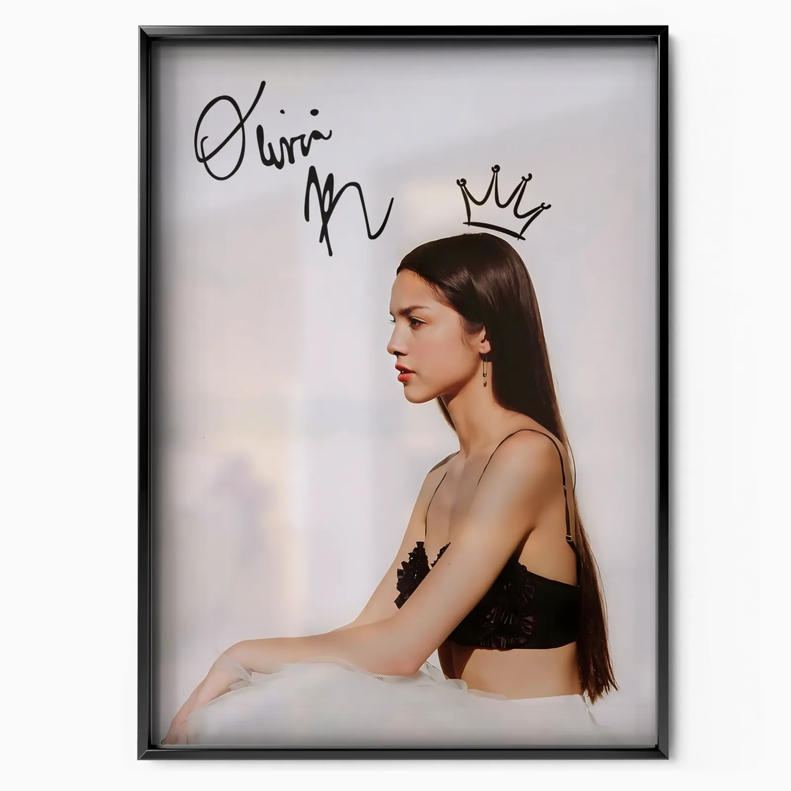 Olivia Rodrigo Queen poster, museum grade matte print