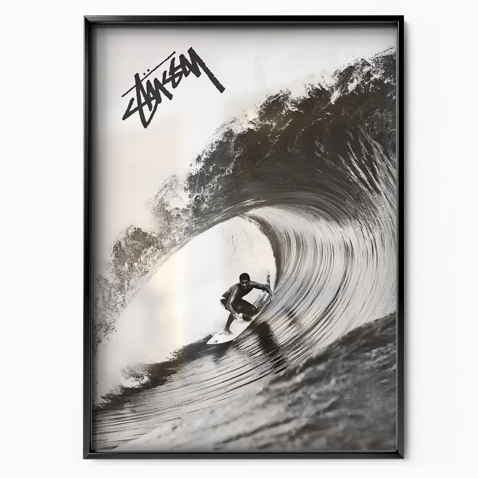 Surf Vintage poster, museum grade matte print