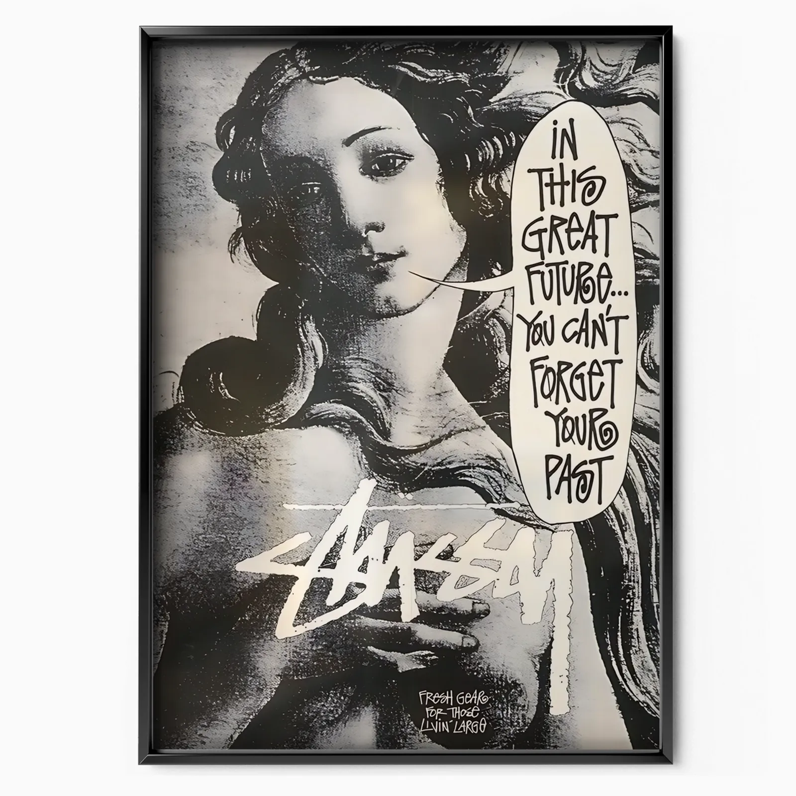 Vintage Streetwear poster, museum grade matte print
