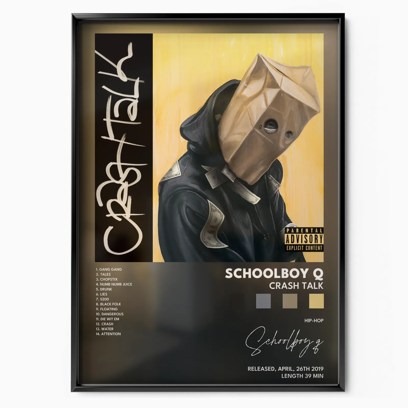 Schoolboy Q - CrasH Talk poster
