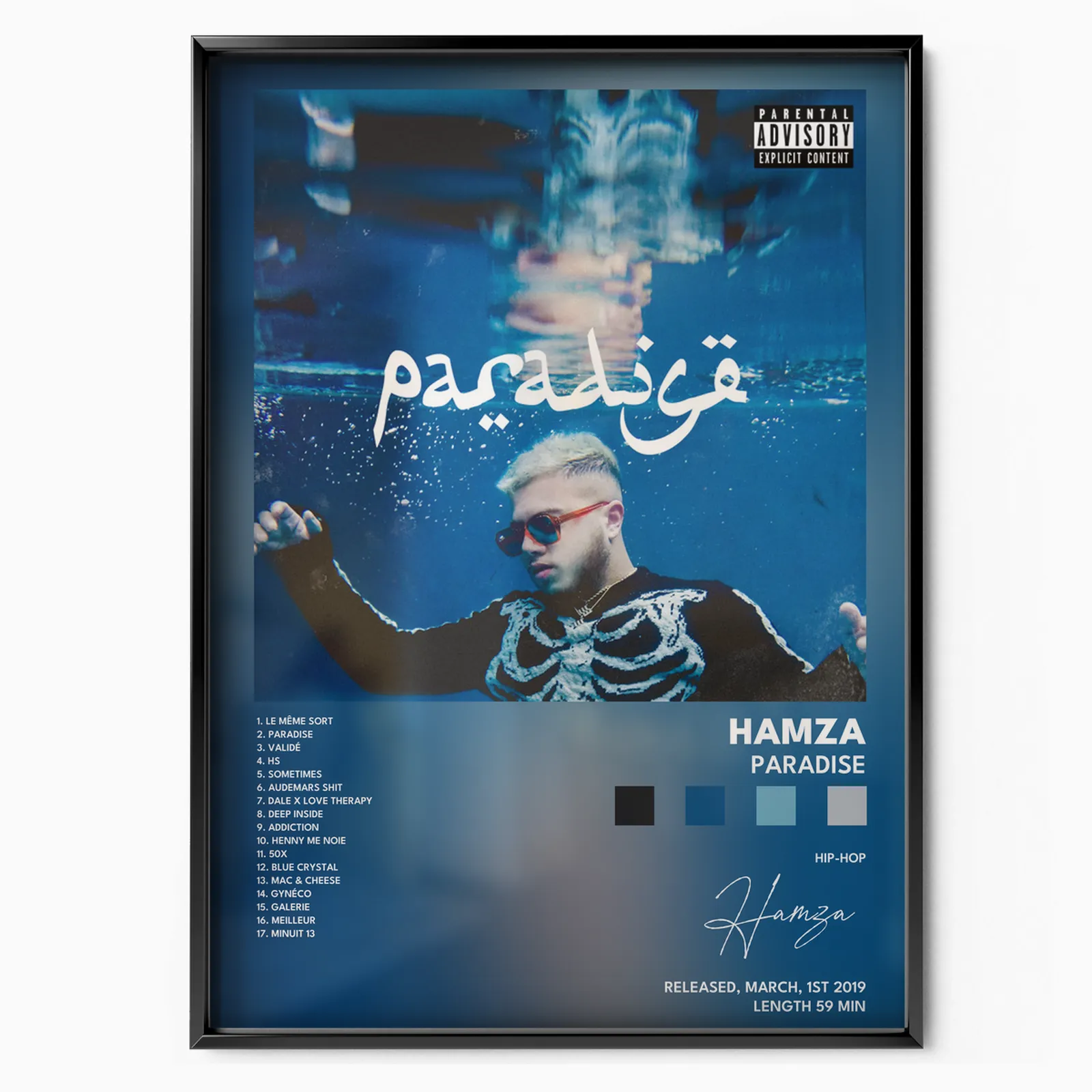 Hamza - Paradise poster