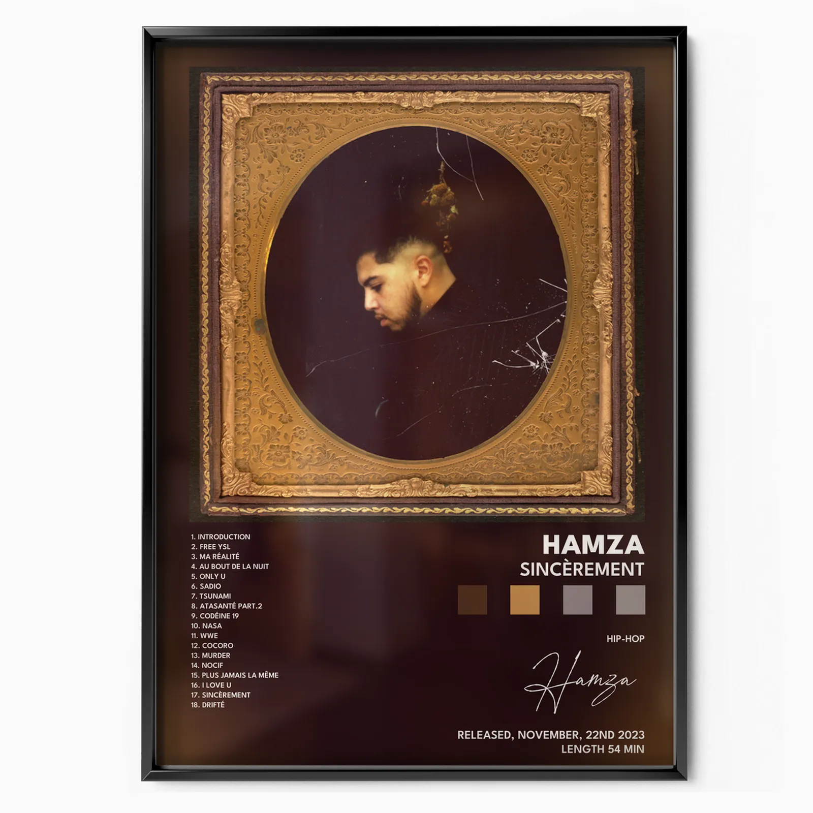 Hamza - Sincèrement poster