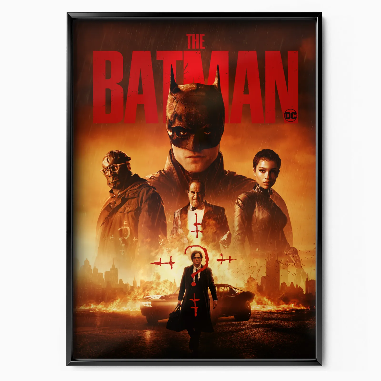 THE BATMAN poster, museum grade matte print