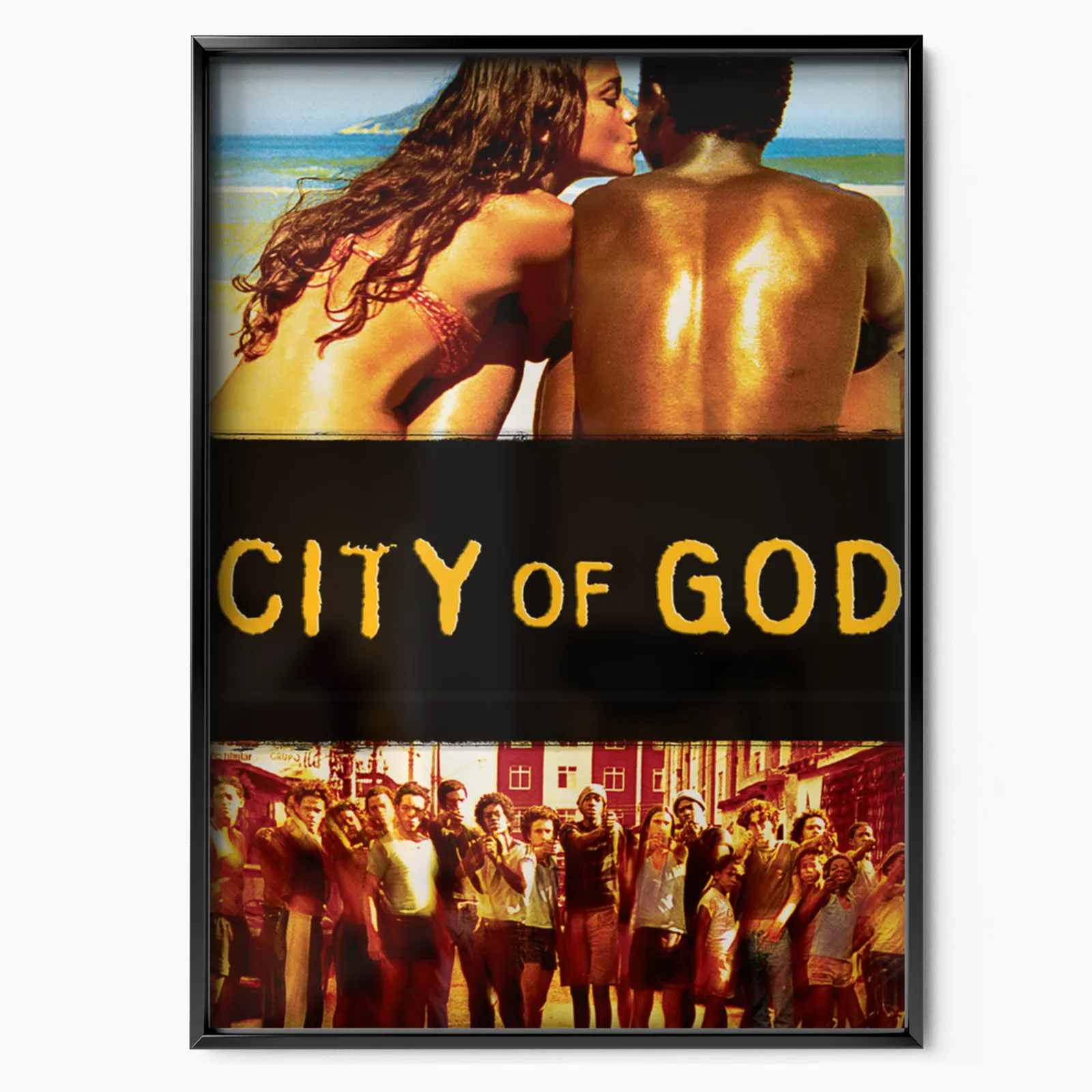 CITY OF GOD poster, museum grade matte print